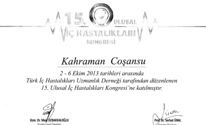 Sertifikalar